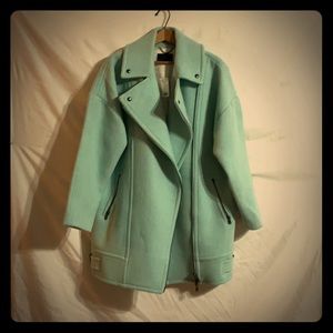 New BANANA REPUBLIC Mint Moro Cocoon Peacoat